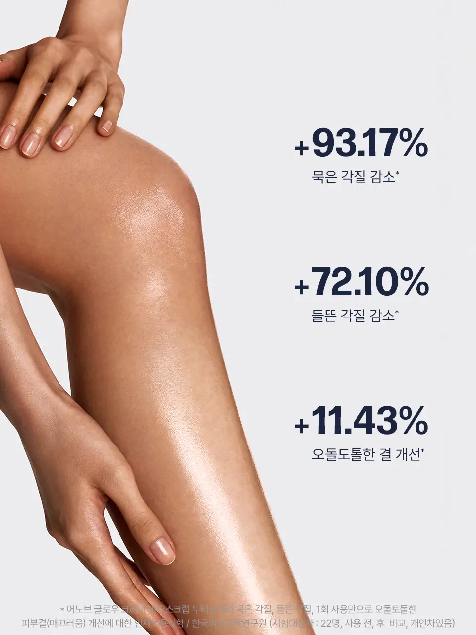 [올인원케어/바닐라향] 어노브 글로우 크리미 바디스크럽 300g 누바닐라 상세페이지 15